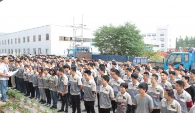 钣金事业部积极相应号召，召开全事业部“安全活动月”带头大会
